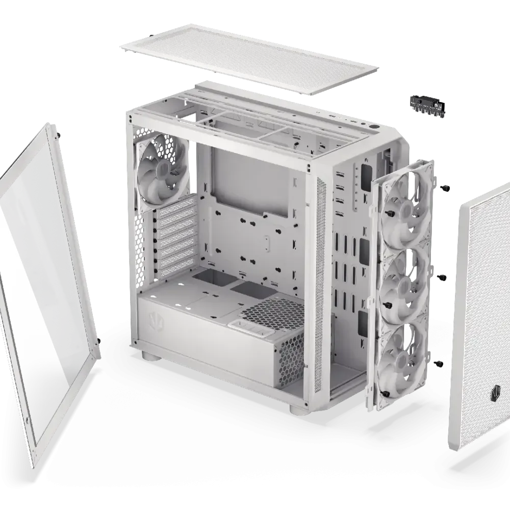 Кутия ENDORFY ARX 700 ARGB White - Middle Tower