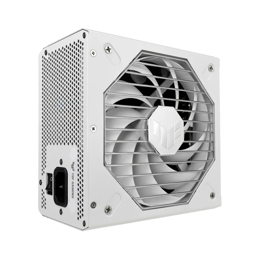 Захранващ блок ASUS TUF Gaming White 1000W 80+ Gold PCIe 5.1, Fully Modular
