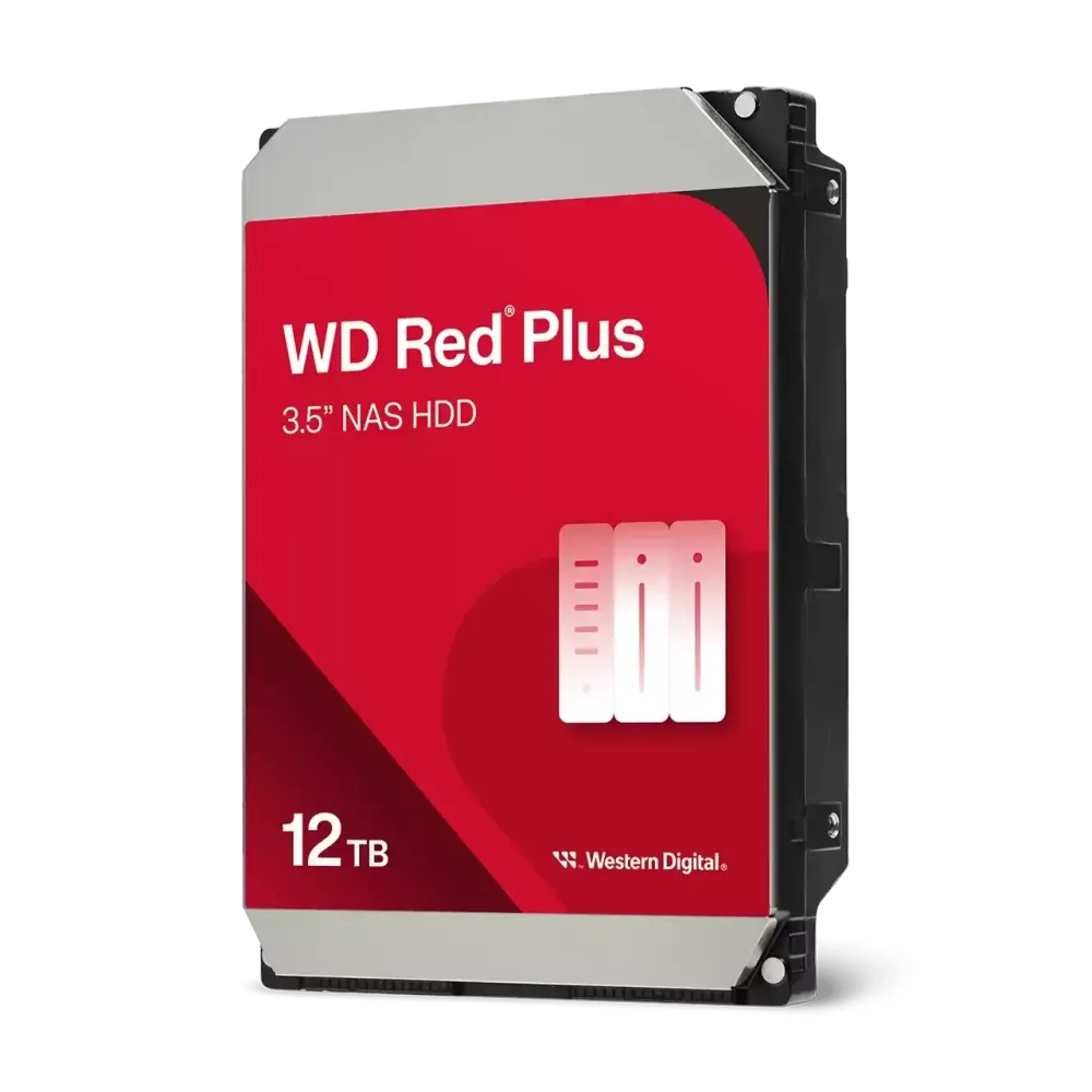 Хард диск WD Red Plus, 12TB NAS, 3.5 Хард диск WD Red Plus, 12TB NAS, 3.5