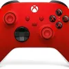 Геймърски контролер Microsoft, За Xbox, Безжичен, Червен