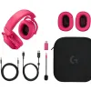 Безжични Геймърски слушалки Logitech PRO X 2 Magenta