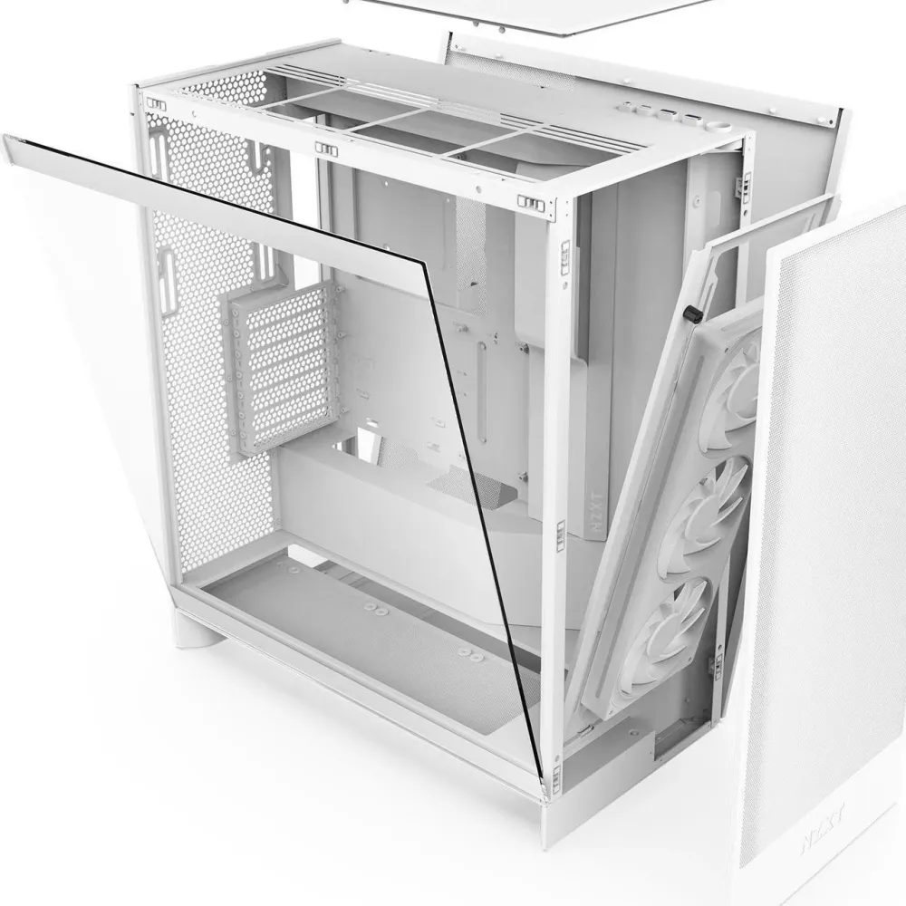 Кутия NZXT H7 Flow RGB 2024 Edition - White