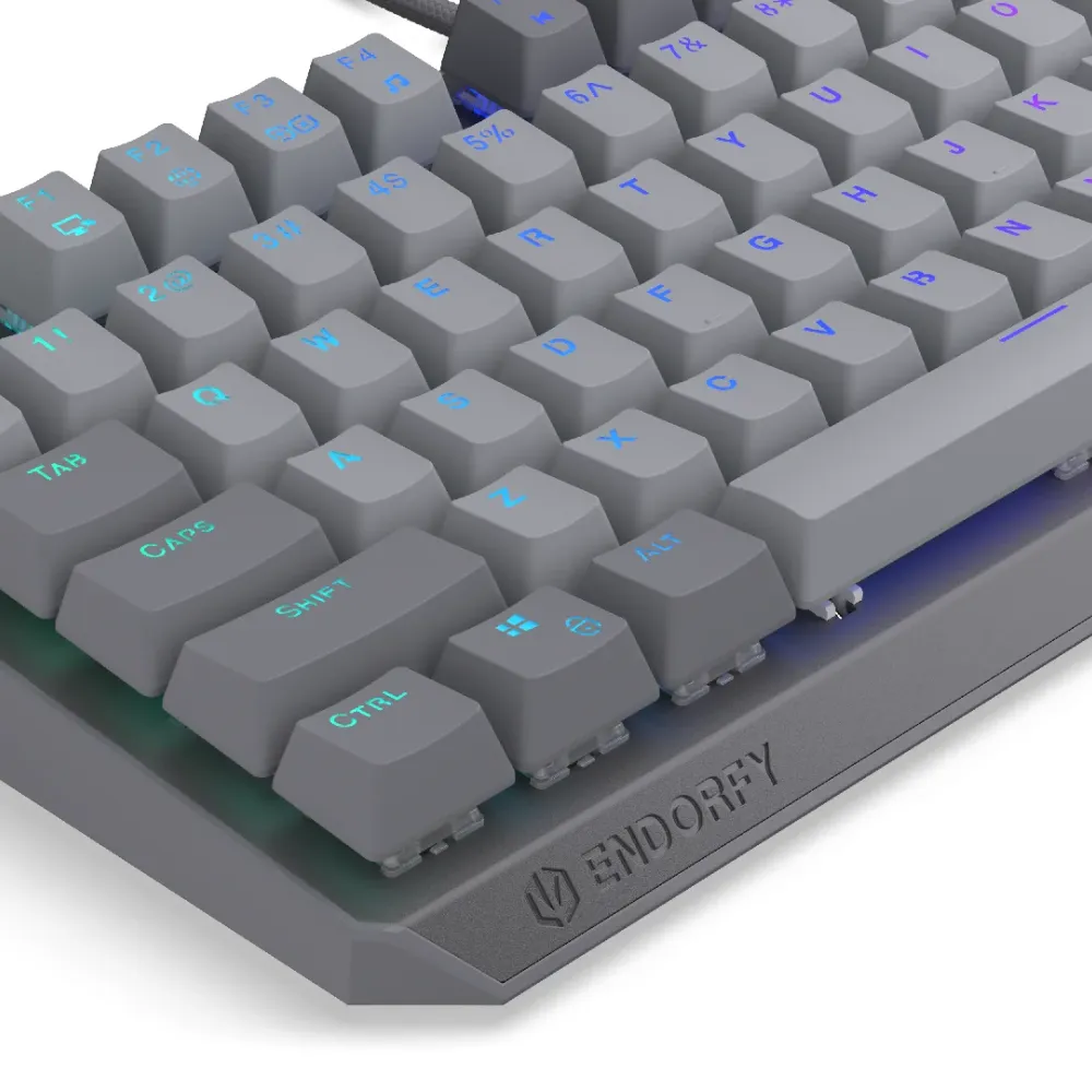 Endorfy механична клавиатура Thock V2 TKL, PBT, Endorfy Red switch, US Layout