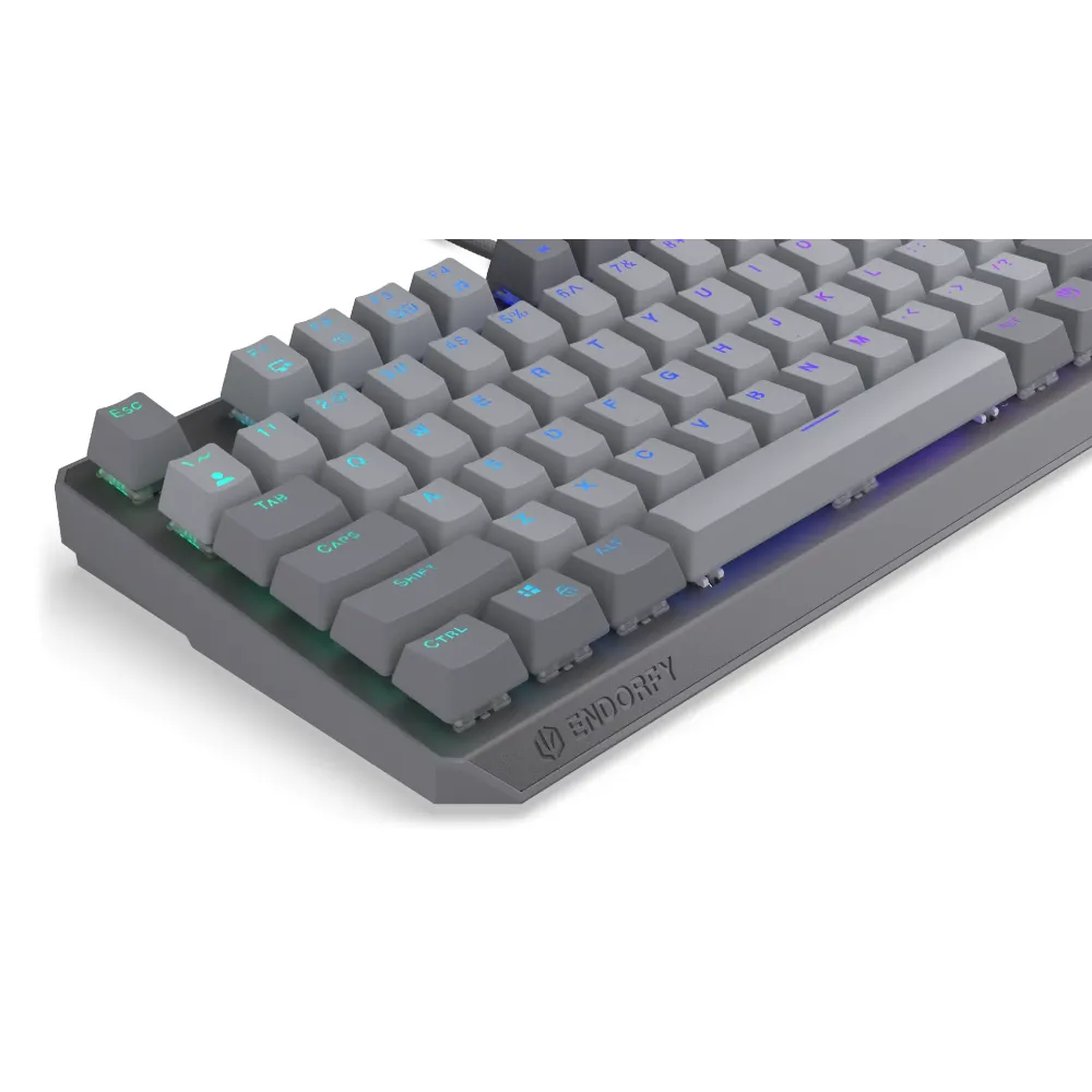 Endorfy механична клавиатура Thock V2 TKL, PBT, Endorfy Red switch, US Layout