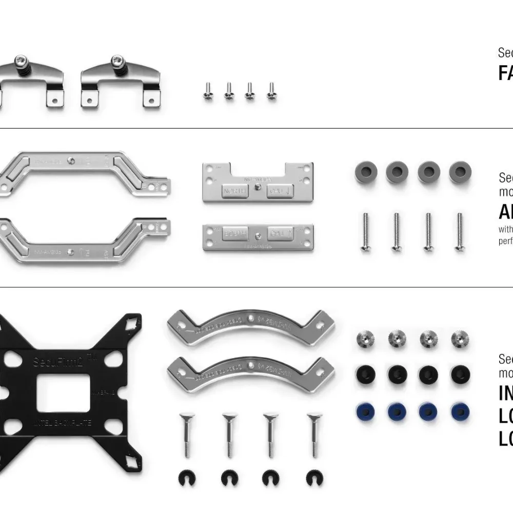 Комплект за монтиране на охладител Noctua NM-M1-MP83, Multi-socket SecuFirm2+