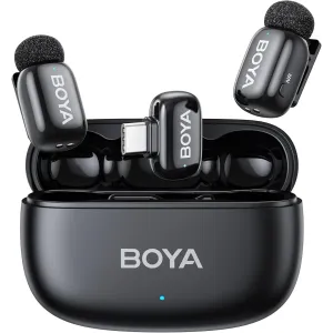 Безжична микрофонна система BOYA Mini 2-02 с USB-C