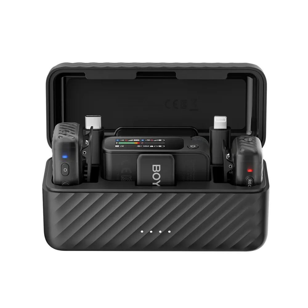 Безжична система микрофони All-in-One BOYA BOYAMIC 2
