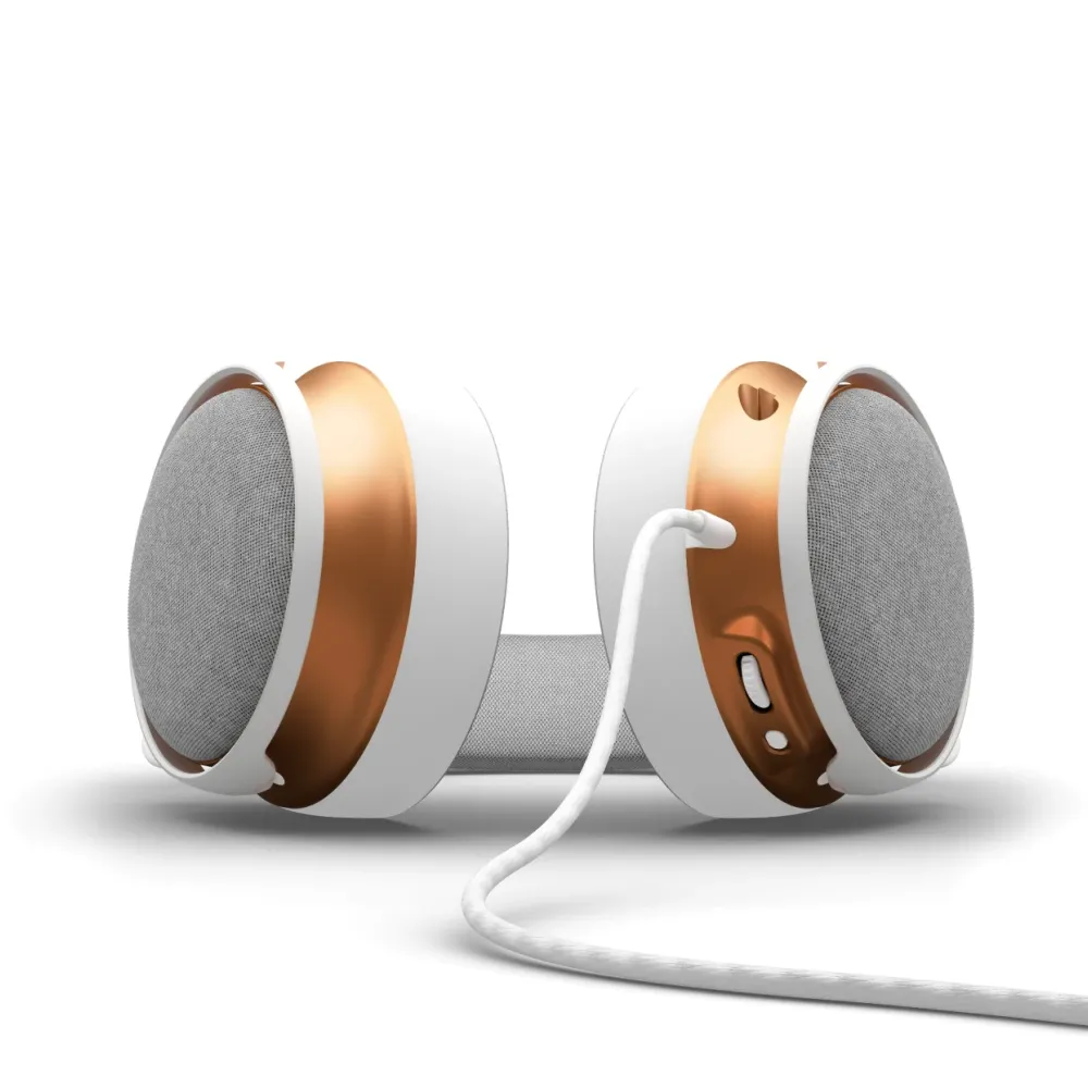 Геймърски слушалки Dark Project Sono Wired - White/Gold