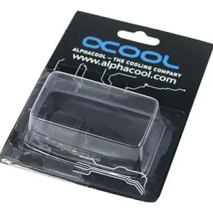 Адаптер Alphacool HF, Двоен нипел, G1/4 - G1/4, Въртящ се, Черен мат