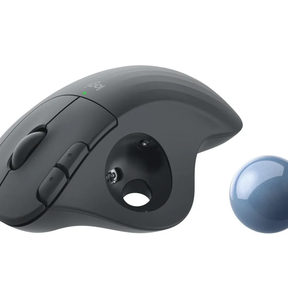 Безжична оптична мишка LOGITECH ERGO M575, Bluetooth, Trackball