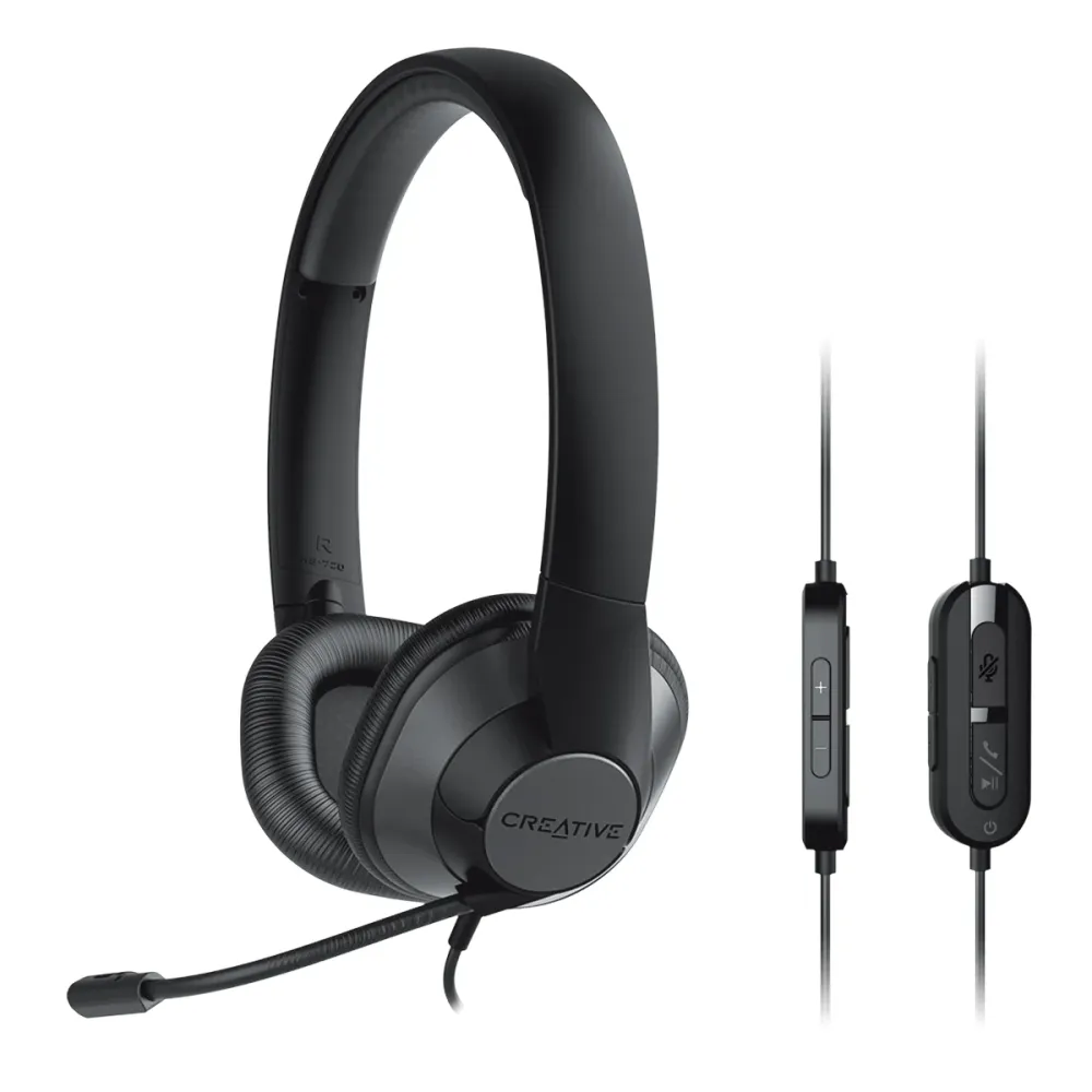 Слушалки с микрофон Creative HS-720 V2 - USB Слушалки с микрофон Creative HS-720 V2 - USB