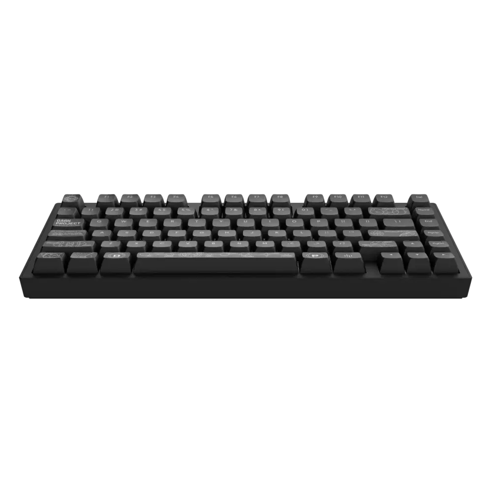 Геймърскa безжична клавиатура Dark Project ALU81A Terra Nova V2 Black RGB