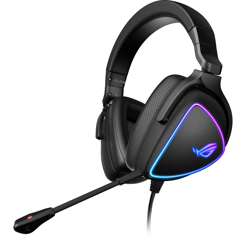 Геймърски слушалки ASUS ROG Delta S, USB-C, Aura Sync RGB