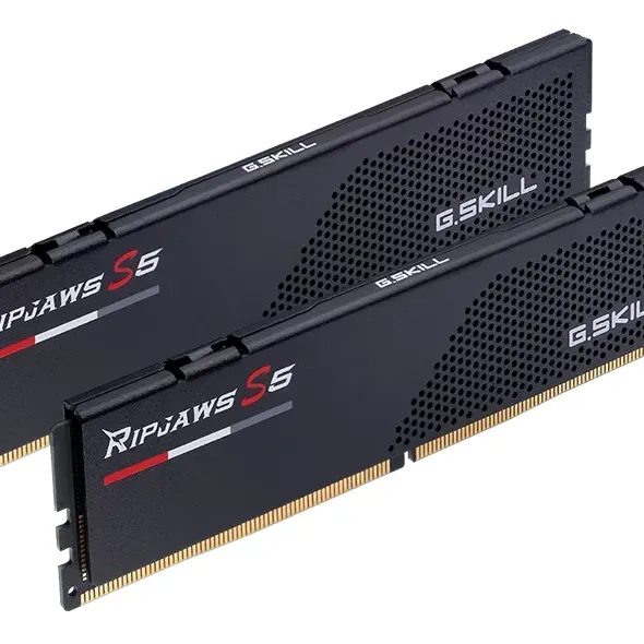 Памет G.SKILL Ripjaws S5 Black 32GB(2x16GB) DDR5 5200MHz CL40 - Intel XMP