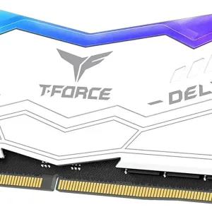 Памет Team Group T-Force Delta RGB White DDR5 32GB (2x16GB) 6000MHz CL38