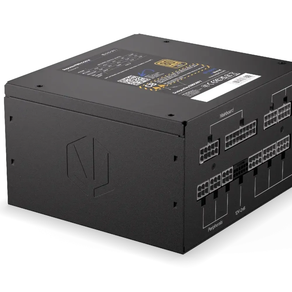 Захранващ блок Endorfy Supremo FM6 1000W 80+ Gold, PCIe 5.1 - Fully Modular