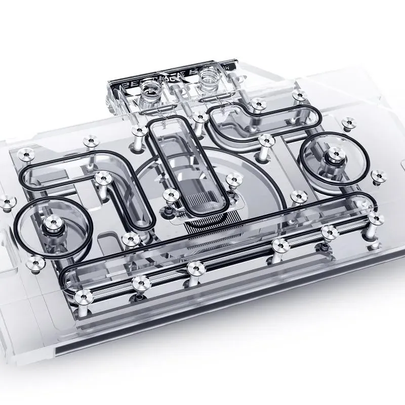 Воден блок за видео карта Alphacool Eisblock Aurora Acryl GPX-N RTX 3070 TUF/DUAL with Backplate