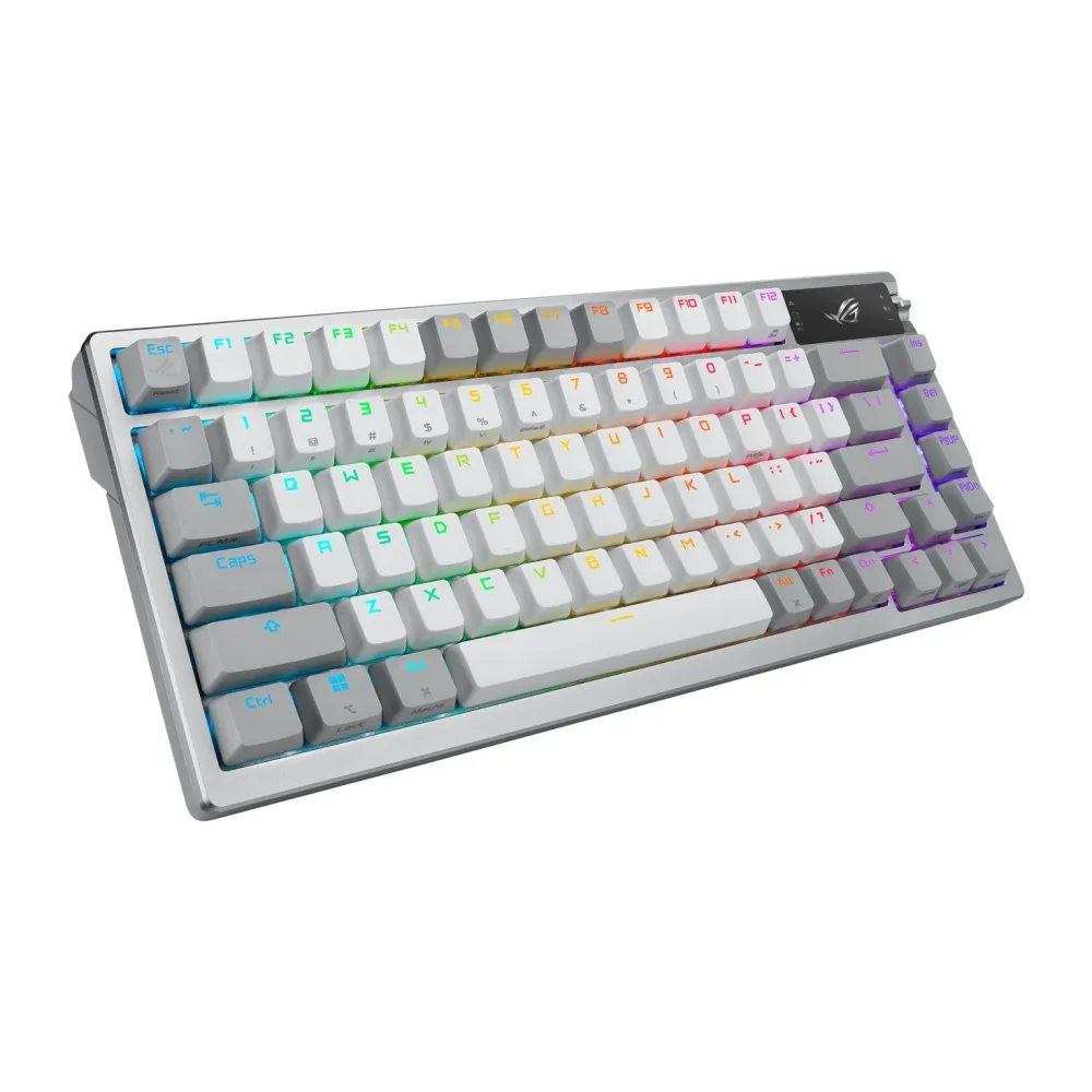 Геймърска безжична Клавиатура ASUS ROG Azoth - ROG NX Mechanical Switch Snow