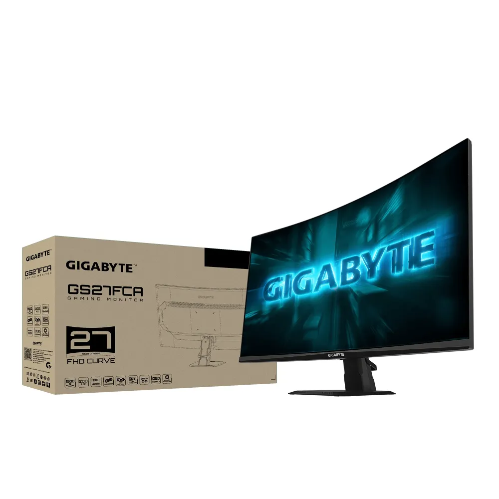 Геймърски монитор GIGABYTE GS27FCA - 27