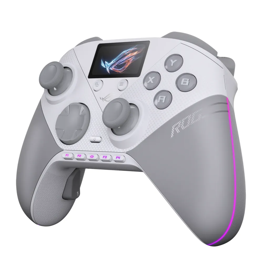 Безжичен геймпад ASUS ROG Raikiri II PRO за PC - White