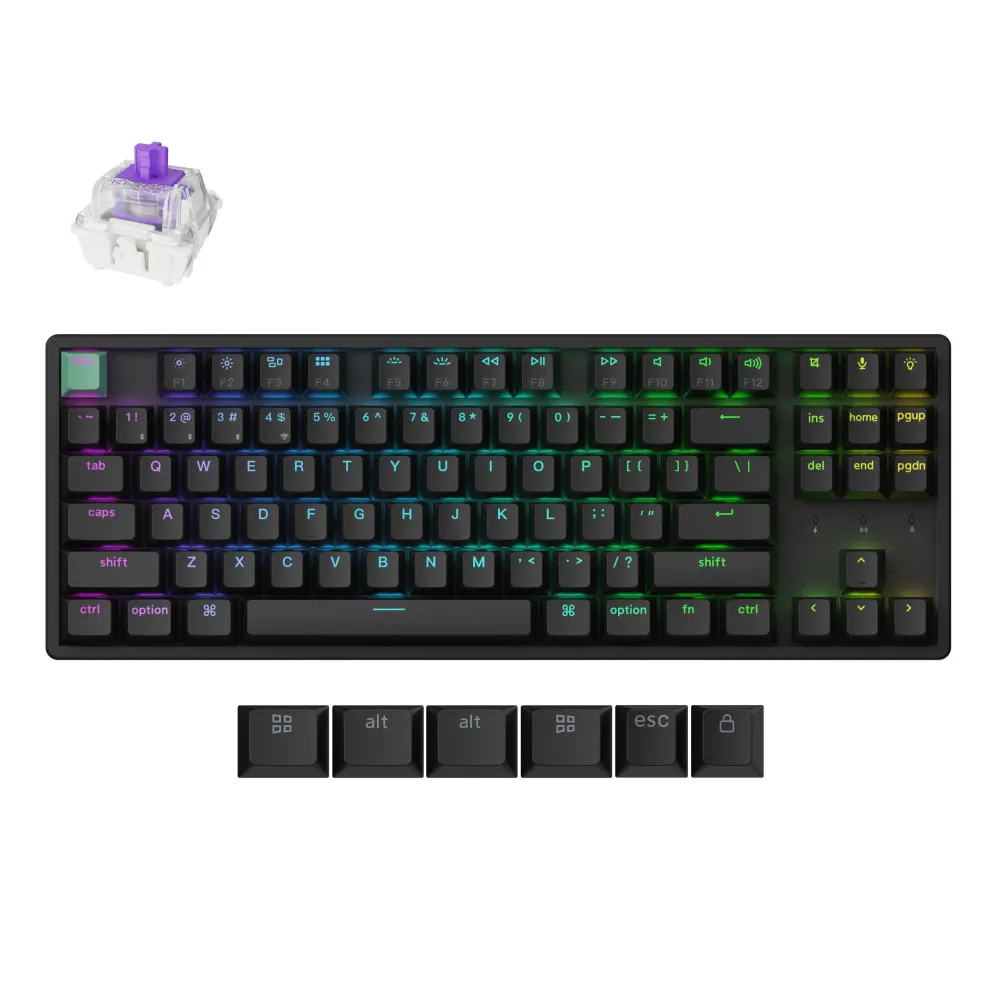Геймърска Механична клавиатура Keychron K8 HE Magnetic Switch - Standard Edition