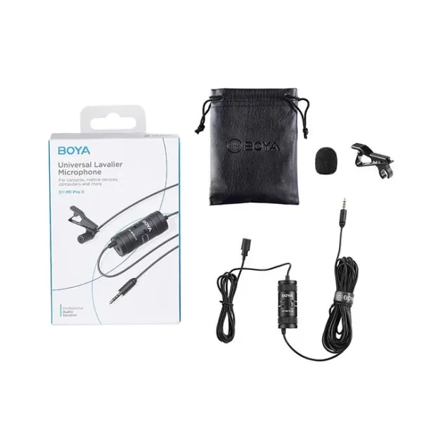 Микрофон брошка BOYA BY-M1 PRO II