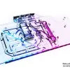 Воден блок за видео карта Alphacool Eisblock Aurora Acryl GPX-A Radeon RX 6800/6800XT Strix/TUF with Backplate