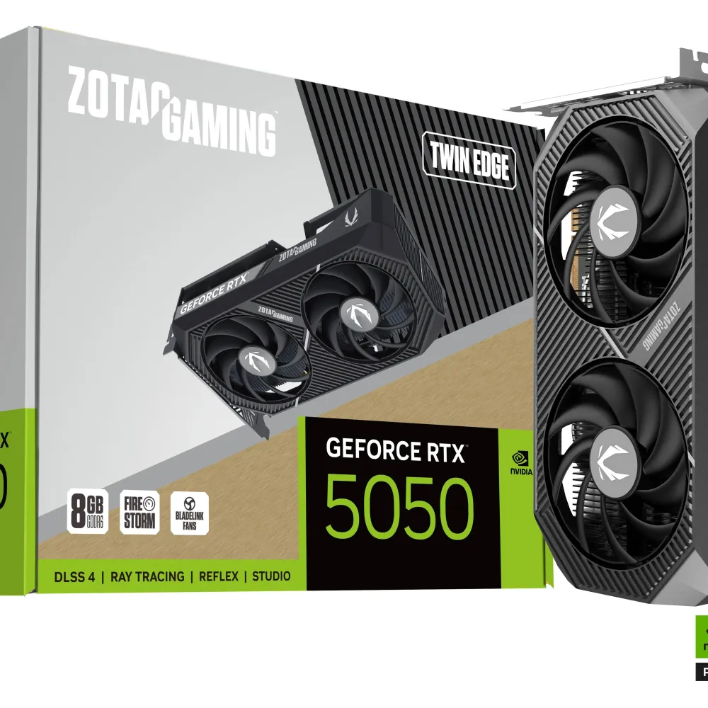 Видео карта ZOTAC GAMING RTX 5050 Twin Edge 8GB GDDR6