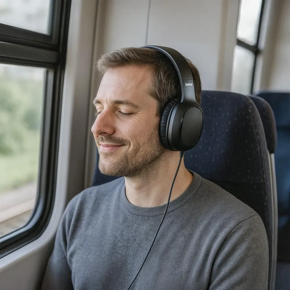HAMA Слушалки с микрофон 