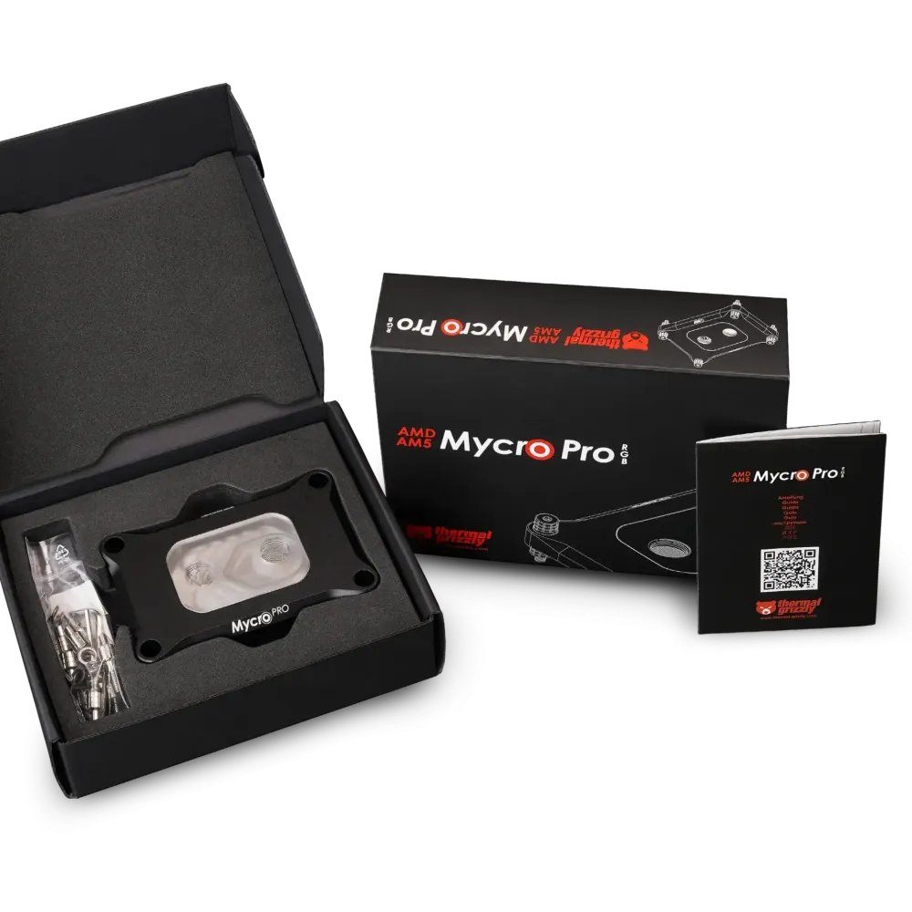 Воден блок за процесор Thermal Grizzly AM5 Mycro Pro RGB