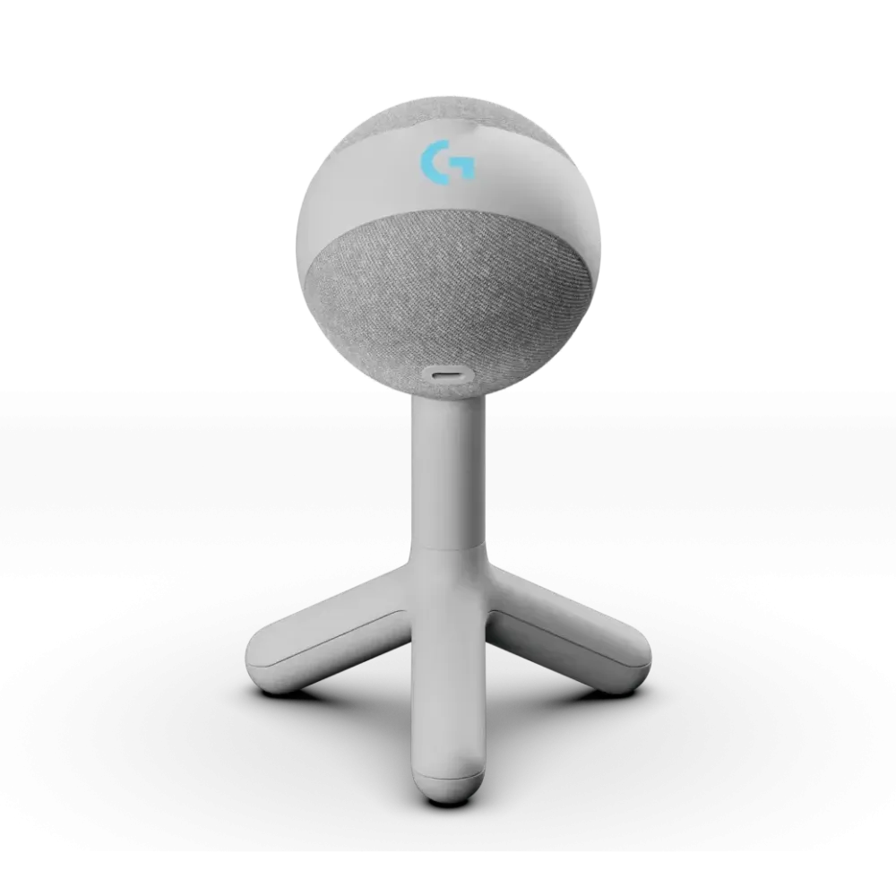 Динамичен микрофон Logitech YETI ORB White