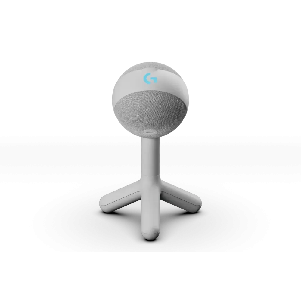 Динамичен микрофон Logitech YETI ORB White