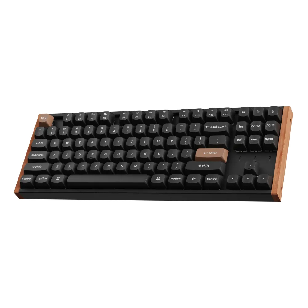 Геймърска Механична клавиатура Keychron K8 HE Magnetic Switch - Black Special Edition
