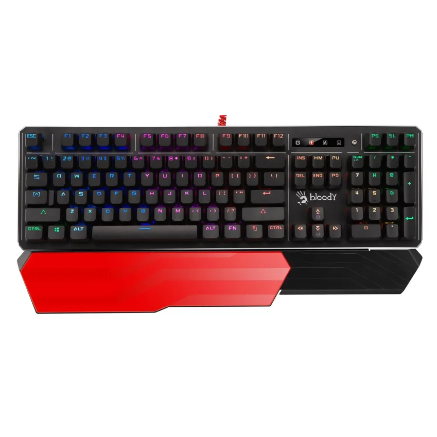 A4tech Bloody B975 Геймърска механична клавиатура, Brown switch