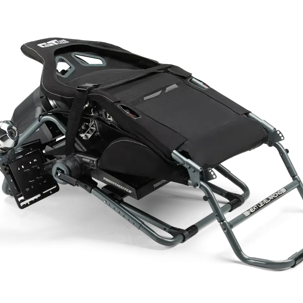 Геймърски стол Next Level GT Lite Pro Foldable Cockpit - Grey