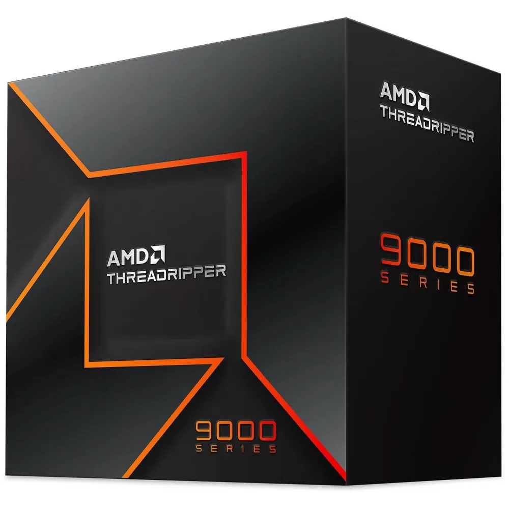 Процесор AMD RYZEN Threadripper 9970X, 32-Core, 4.0 GHz (5.4GHz Boost), 128MB, sTR5, BOX Процесор AMD RYZEN Threadripper 9970X, 32-Core, 4.0 GHz (5.4GHz Boost), 128MB, sTR5, BOX
