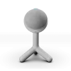 Динамичен микрофон Logitech YETI ORB White