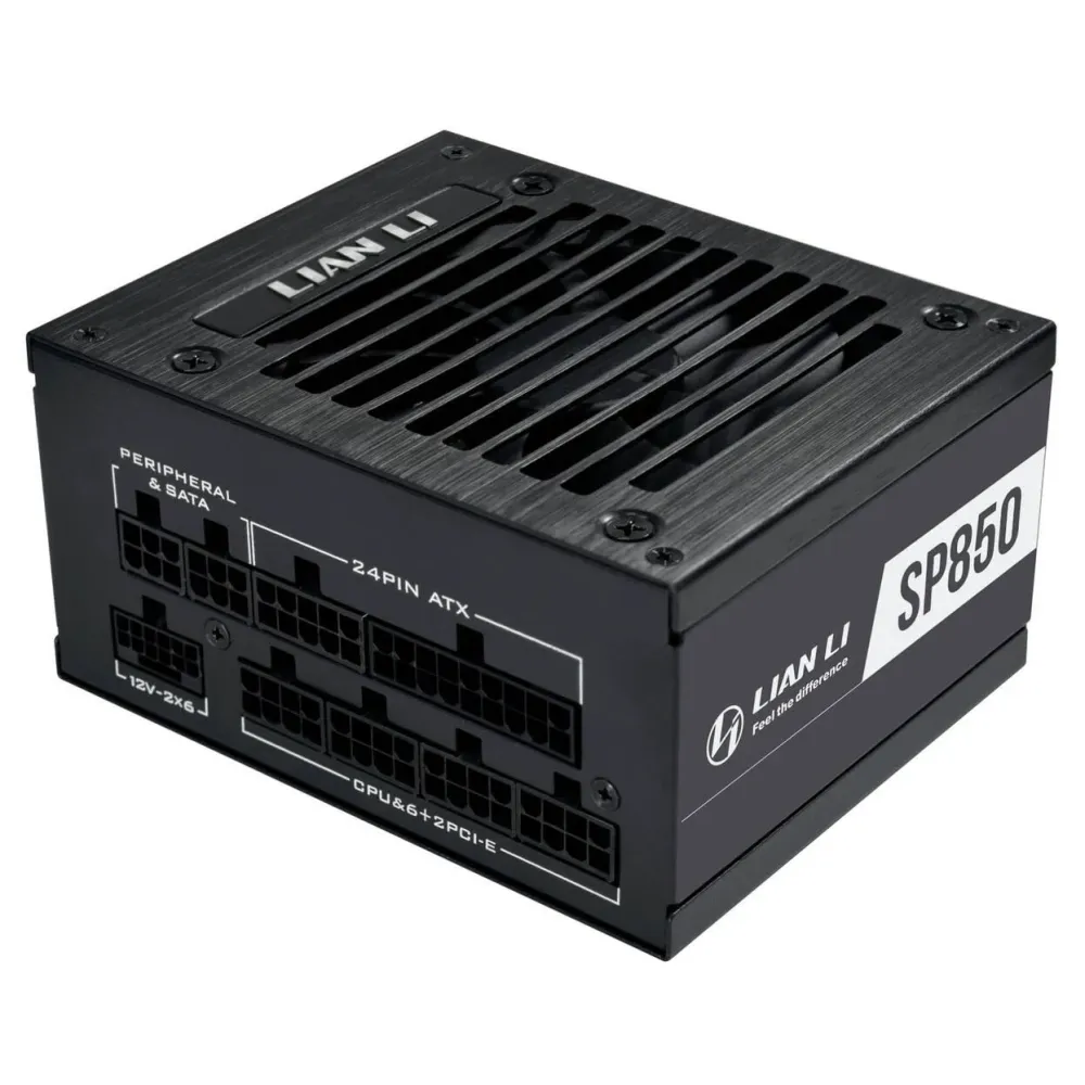 Захранващ блок Lian Li SP850 V2 Black 850W 80+ Gold PCIe 5.1, ATX 3.1