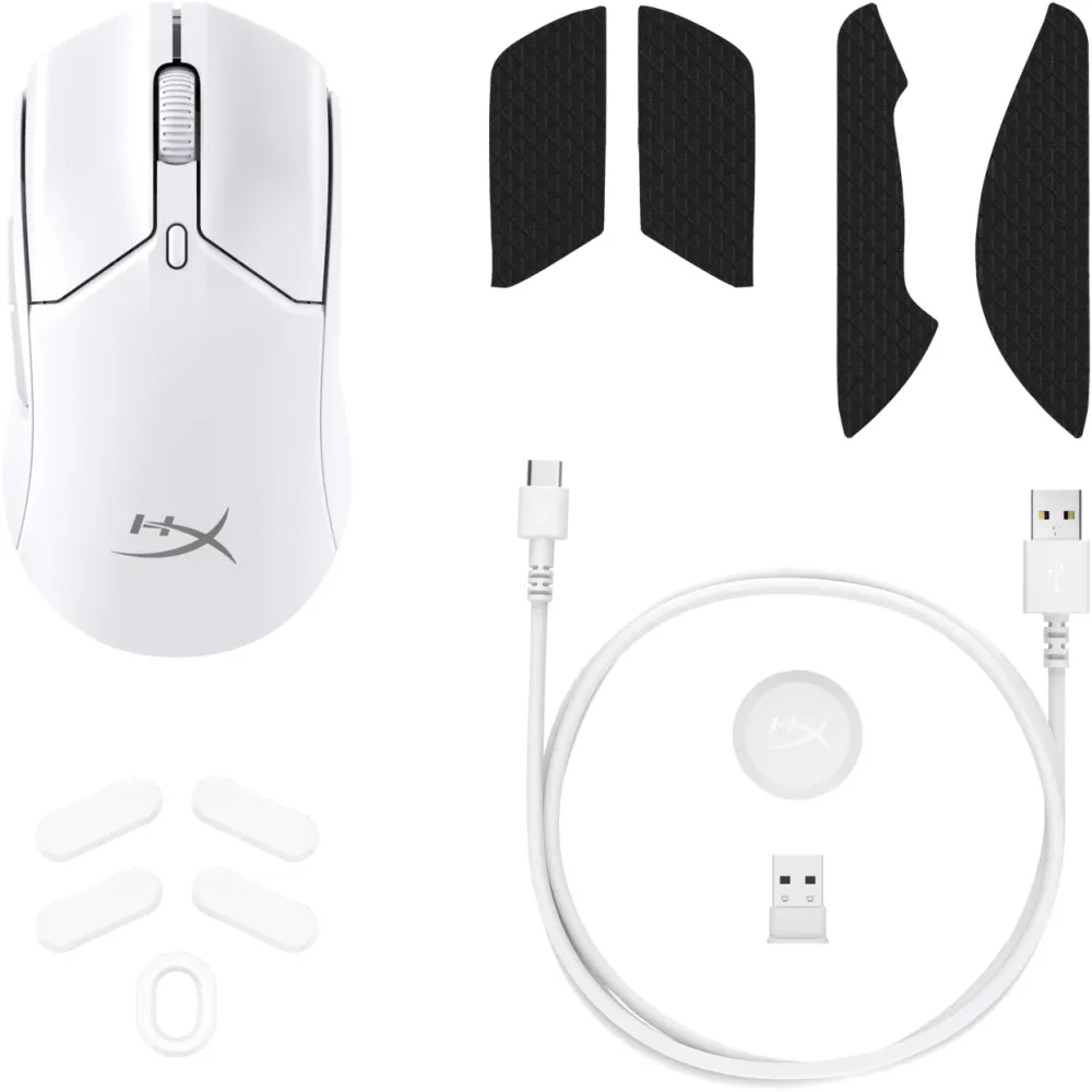 Геймърска мишка HyperX Pulsefire Haste 2 Mini, White