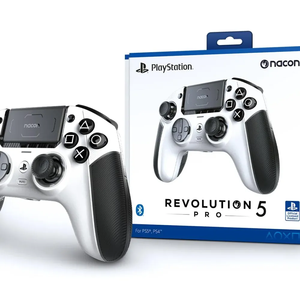 Безжичен контролер Nacon Revolution 5 Pro - White