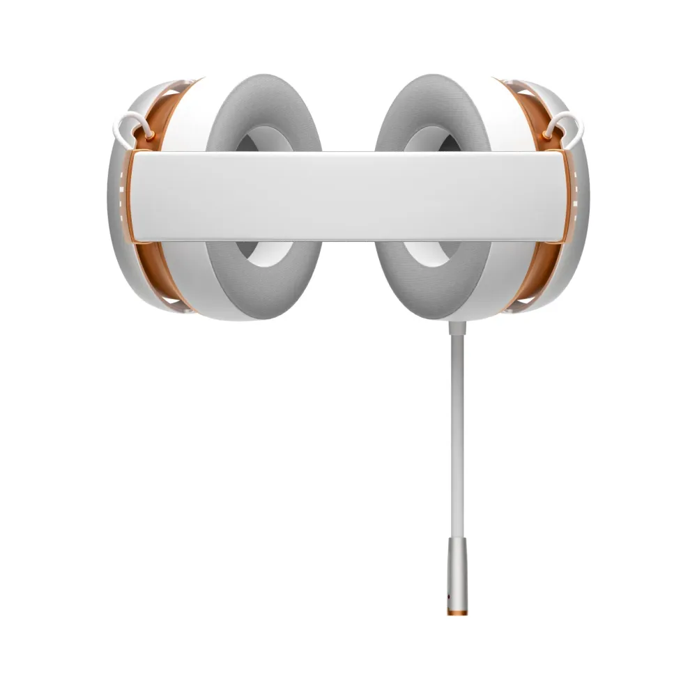Геймърски слушалки Dark Project Sono Wired - White/Gold Геймърски слушалки Dark Project Sono Wired - White/Gold