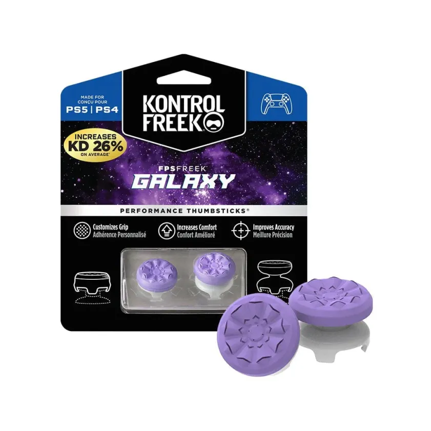 Аксесоар KontrolFreek Performance Thumbsticks FPS Freak Galaxy Purple Аксесоар KontrolFreek Performance Thumbsticks FPS Freak Galaxy Purple