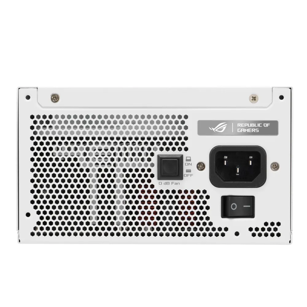 Захранващ блок ASUS ROG STRIX 1000W White Edition, 80+ Platinum PCIe 5.1, Fully Modular