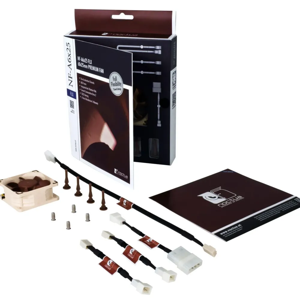 Вентилатор Noctua NF-A6x25 FLX, 60mm