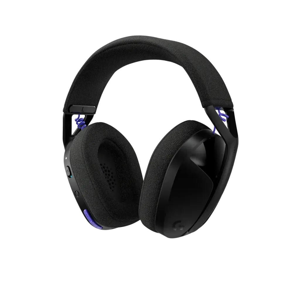 Геймърски безжични слушалки Logitech G321 Lightspeed, Микрофон, Черни