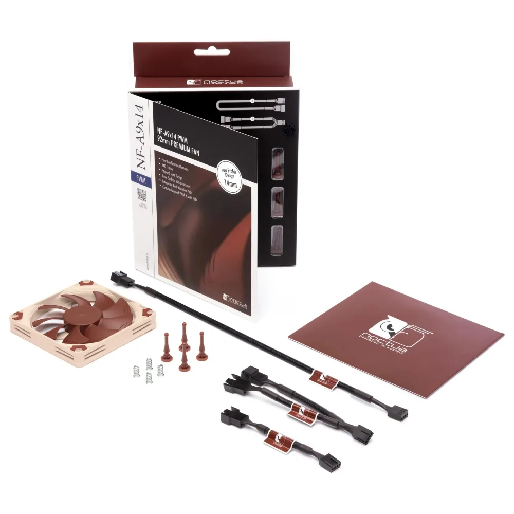 Вентилатор Noctua 92mm NF-A9x14 PWM Вентилатор Noctua 92mm NF-A9x14 PWM
