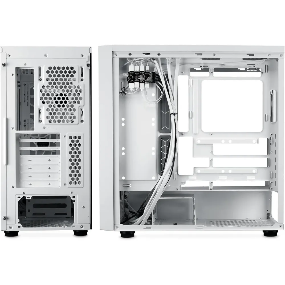 Кутия CoolerMaster MasterBox 600 - White ARGB Кутия CoolerMaster MasterBox 600 - White ARGB