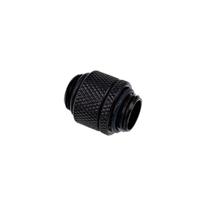 Адаптер съединител с вътрешна резба Alphacool, Въртящ се, G1/4, Черен мат