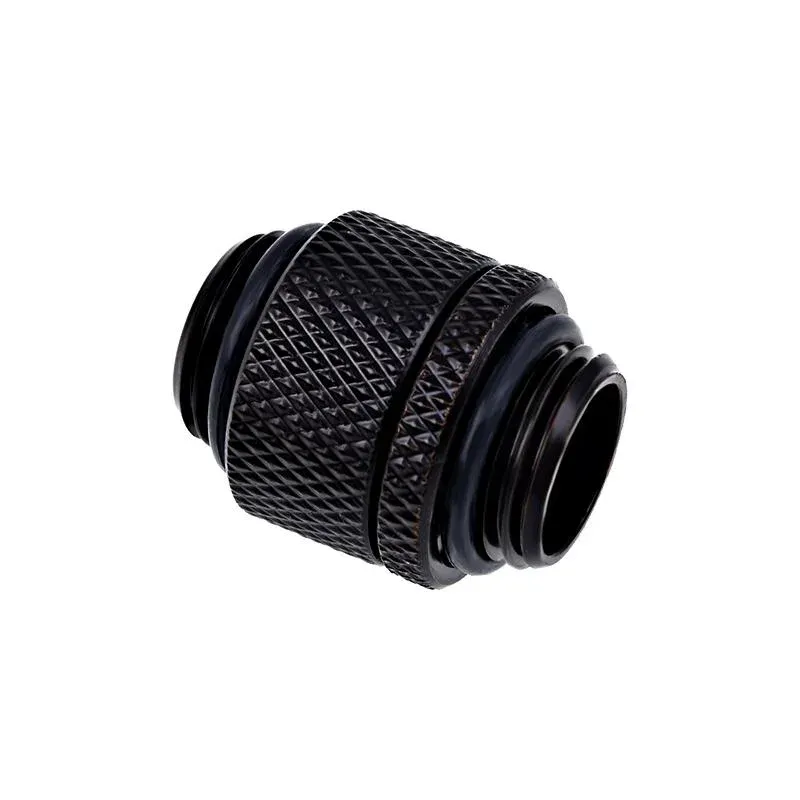 Адаптер съединител с вътрешна резба Alphacool, Въртящ се, G1/4, Черен мат