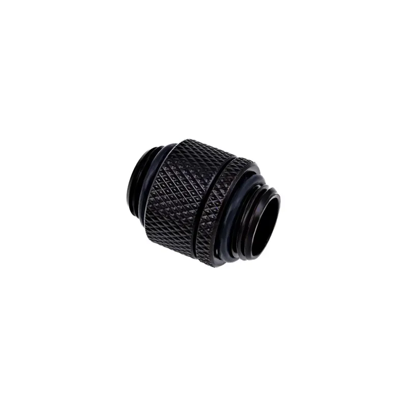 Адаптер съединител с вътрешна резба Alphacool, Въртящ се, G1/4, Черен мат